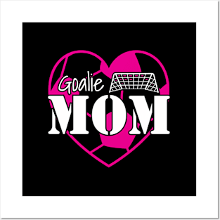 Soccer Keeper Football Mother I Mom Sports Parents Goalie Posters and Art